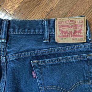 Levi's 517 Men's Bootcut Jeans  Size 36x30 (washed, excellent condition)